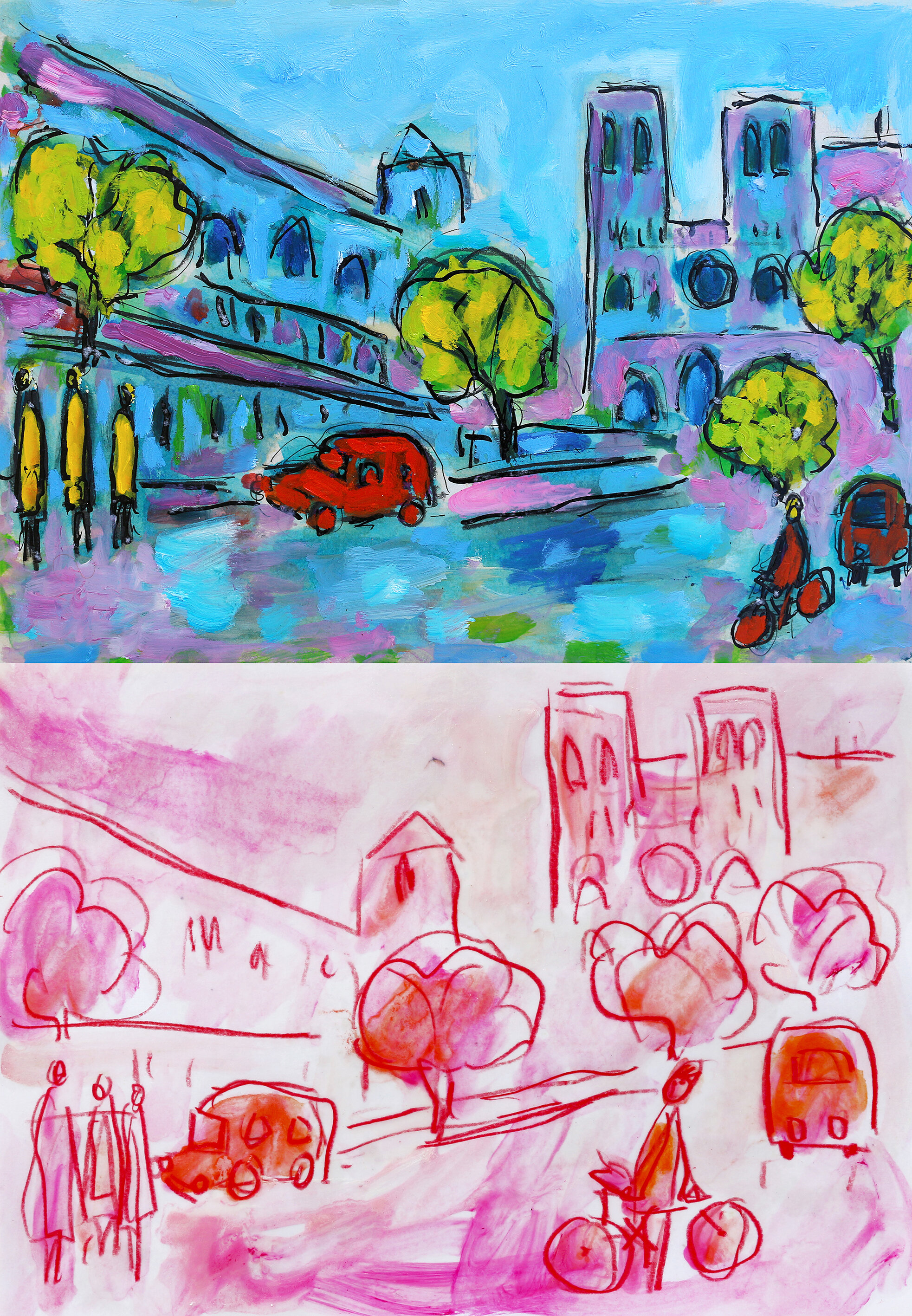 Topic Cycle paintings