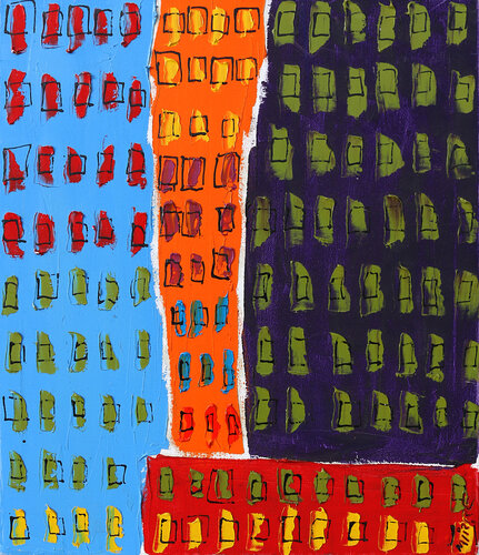 Flats by Jean Mirre, Painting for Sale on Select