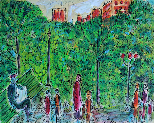 Ranelagh by Jean Mirre, Painting for Sale on Select