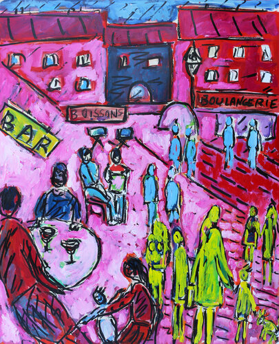 Simple life by Jean Mirre, Painting for Sale on Select