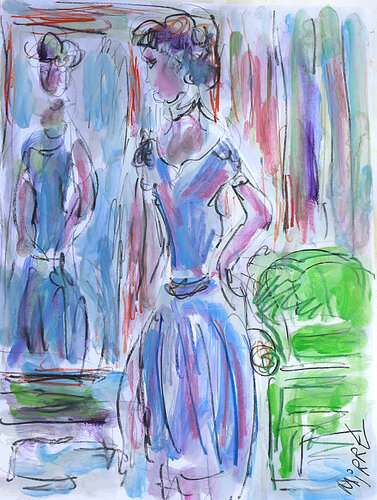 Armoire à glace by Jean Mirre, Painting for Sale on Select