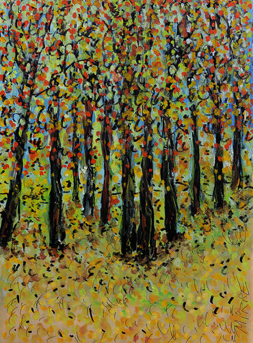 Musique des arbres von Jean Mirre, Malerei kaufen auf Select