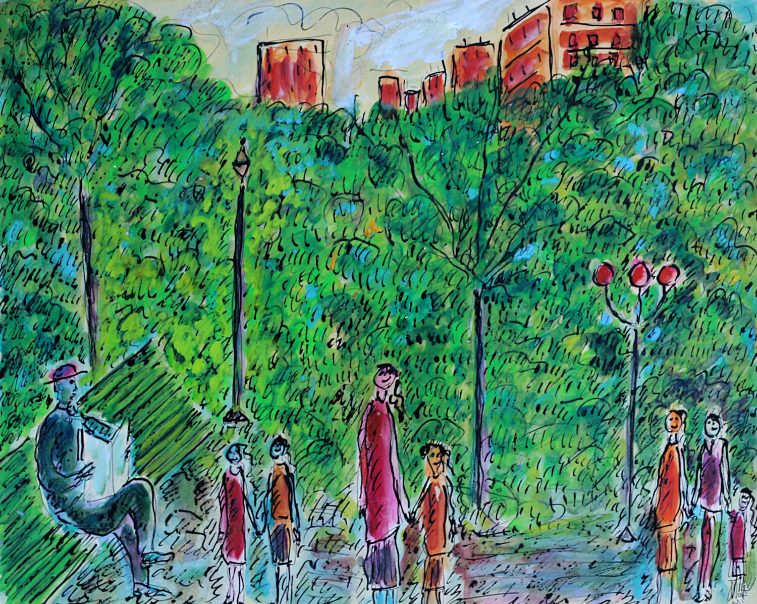 Ranelagh Jean Mirre Original painting for sale