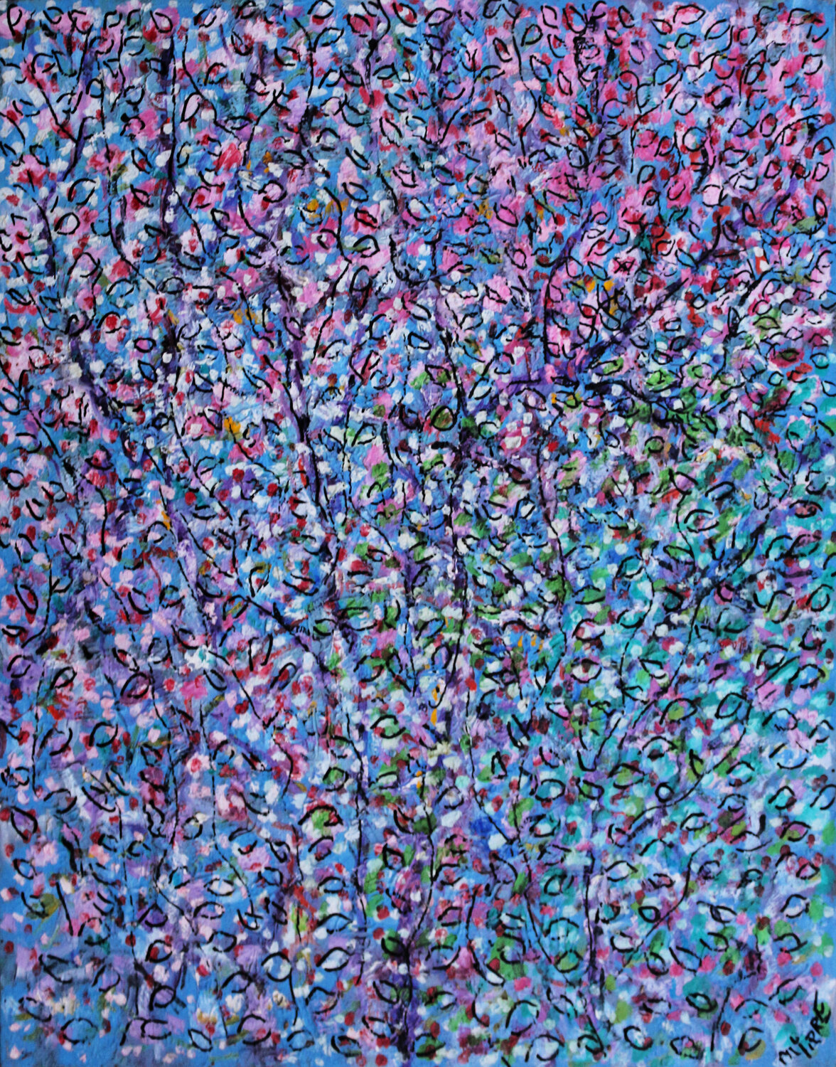 Aubade Jean Mirre Original painting for sale