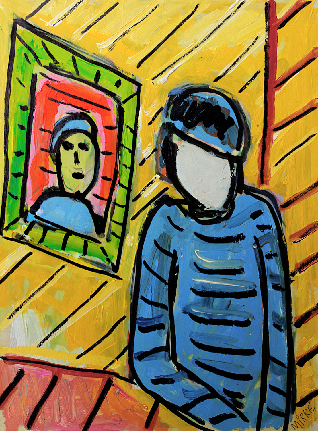 Prince Jean Mirre Original painting for sale