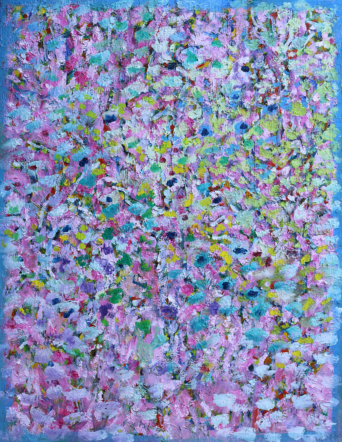 Fleuves Jean Mirre Original painting for sale