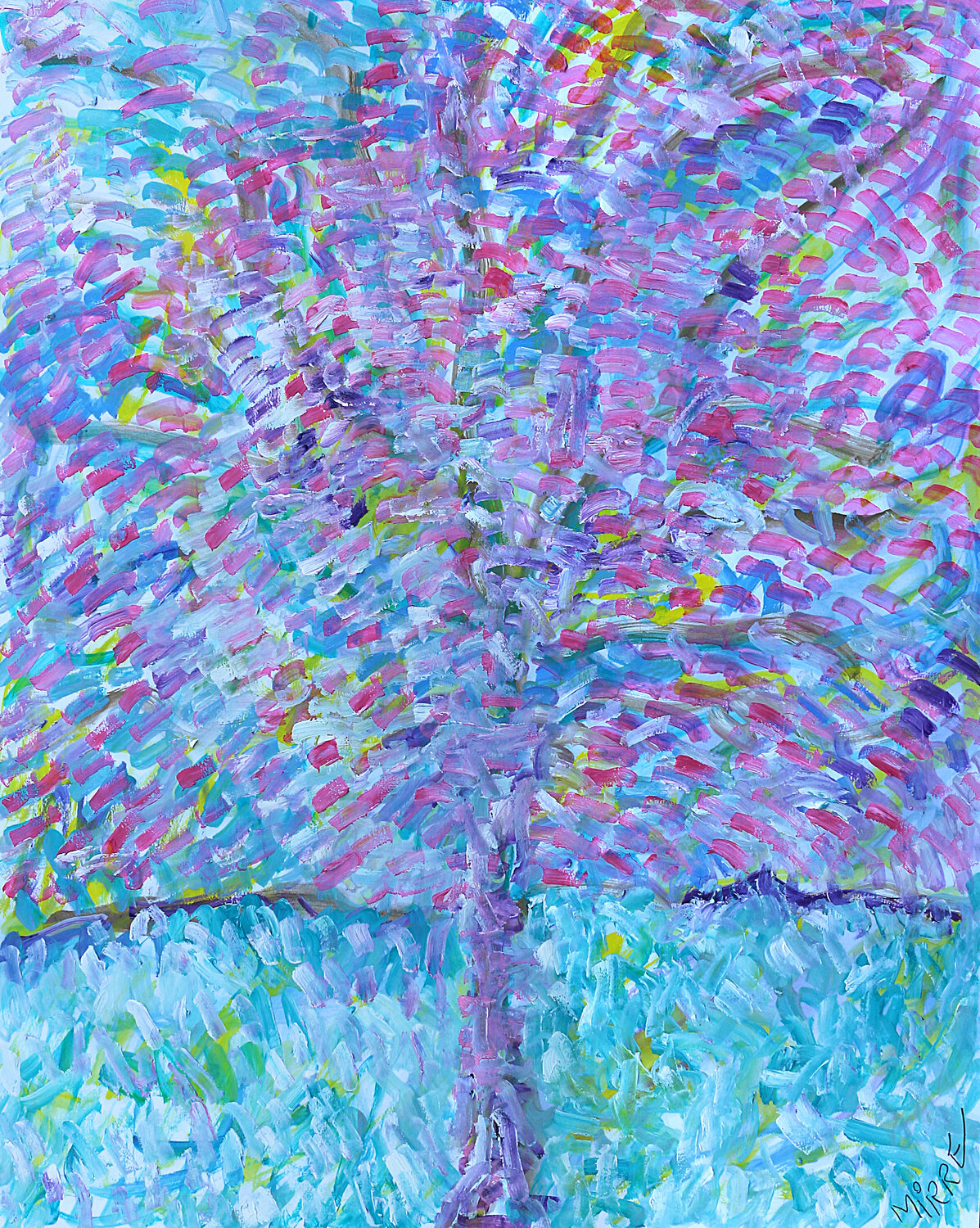 Infini Jean Mirre Original painting for sale
