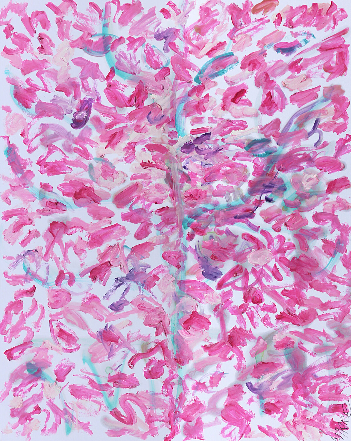 Lipstick Grove Jean Mirre Original painting for sale