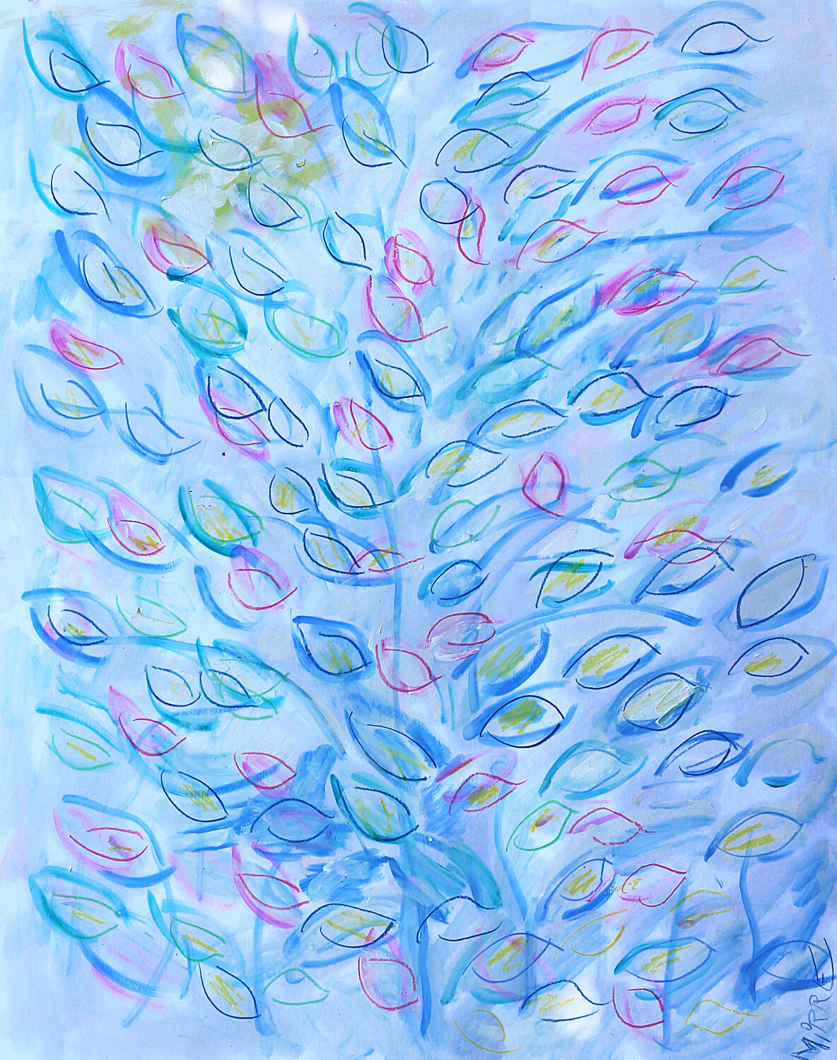 Echappée belle Jean Mirre Original painting for sale