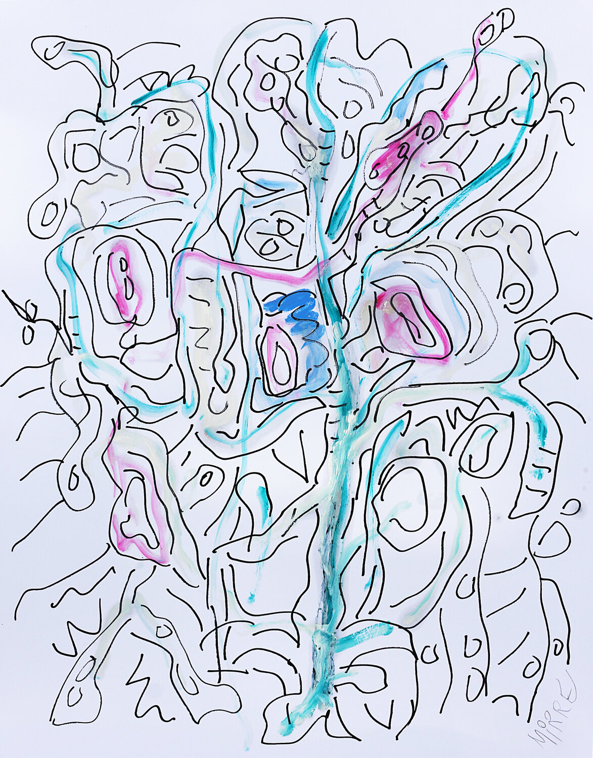 Quiet mood Jean Mirre Original painting for sale