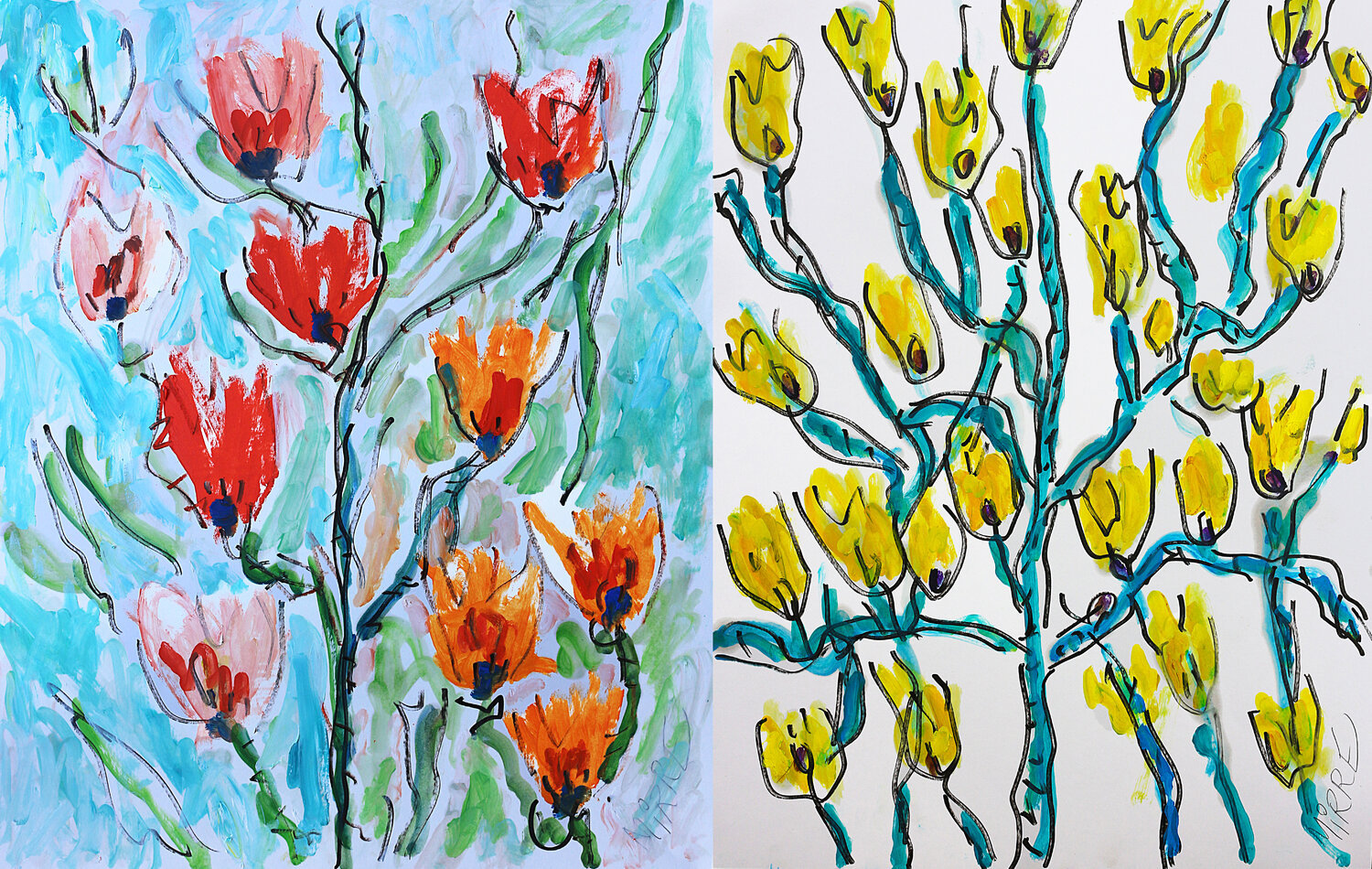 Tralee + Ravel Jean Mirre Original painting for sale