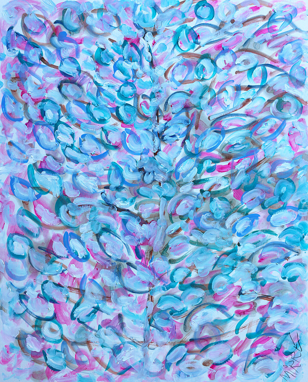Melody bunch Jean Mirre Original painting for sale