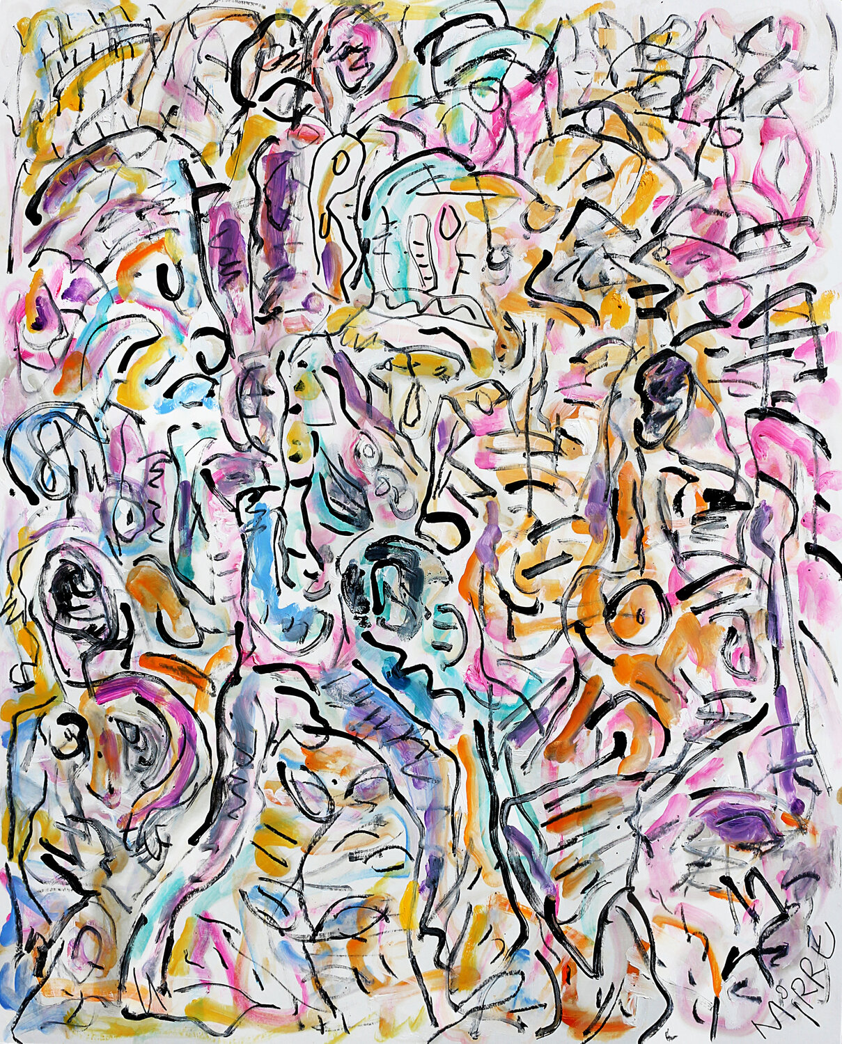 Calais Jean Mirre Original painting for sale