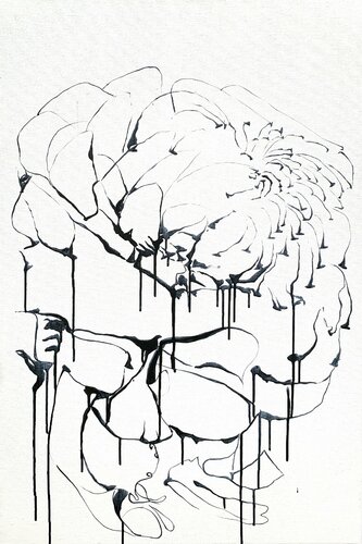 Why Do Flowers Fade? by Netka Croonenborghs, Painting for Sale on Select
