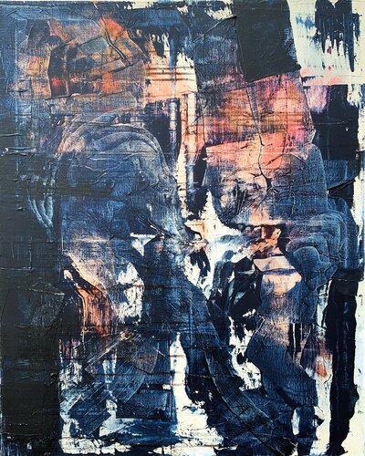 The Embrace by Netka Croonenborghs, Painting for Sale on Select