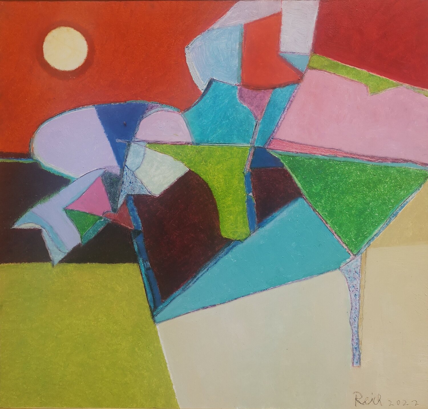 Der Garten Thomas Reich Original painting for sale