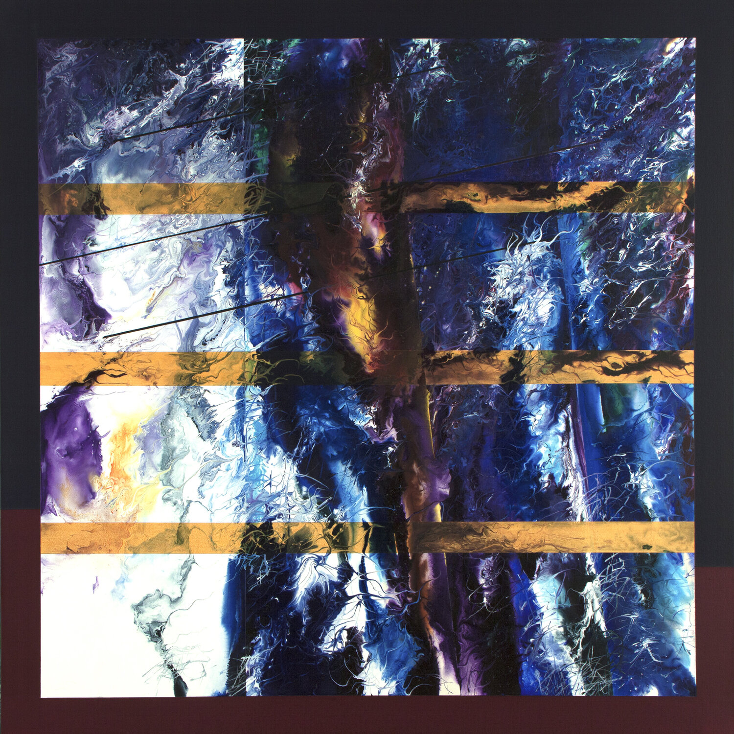 It's There in the Humming Air #13 Bill Santelli Original painting for sale