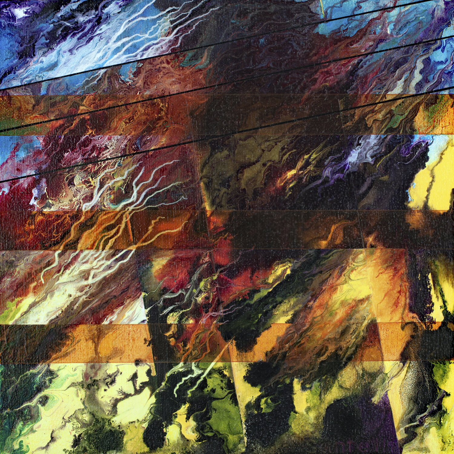 Flash Instant #12 Bill Santelli Original painting for sale