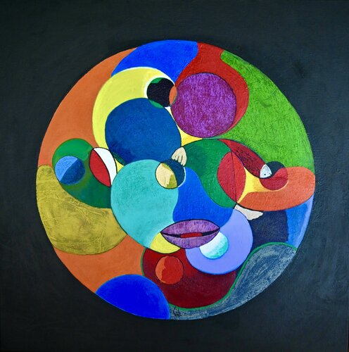 l'ORIGINE by pierre calogero, Painting for Sale on Select