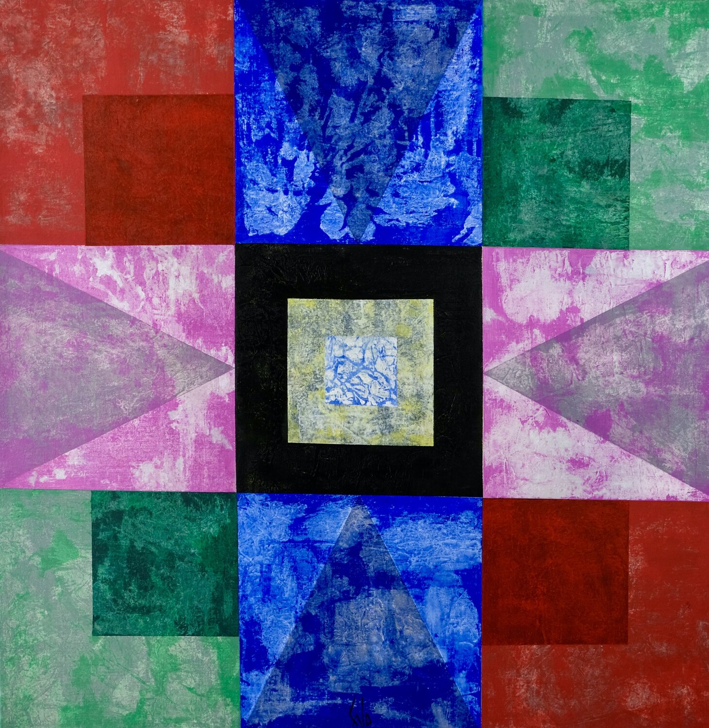 CONTEMPLATIONS pierre calogero Original painting for sale