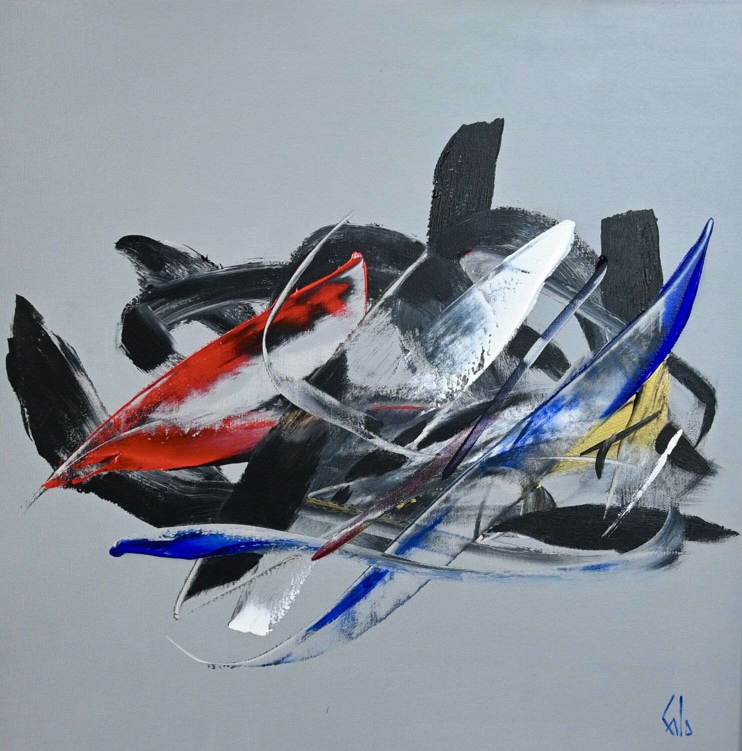 ROCKY pierre calogero Original painting for sale