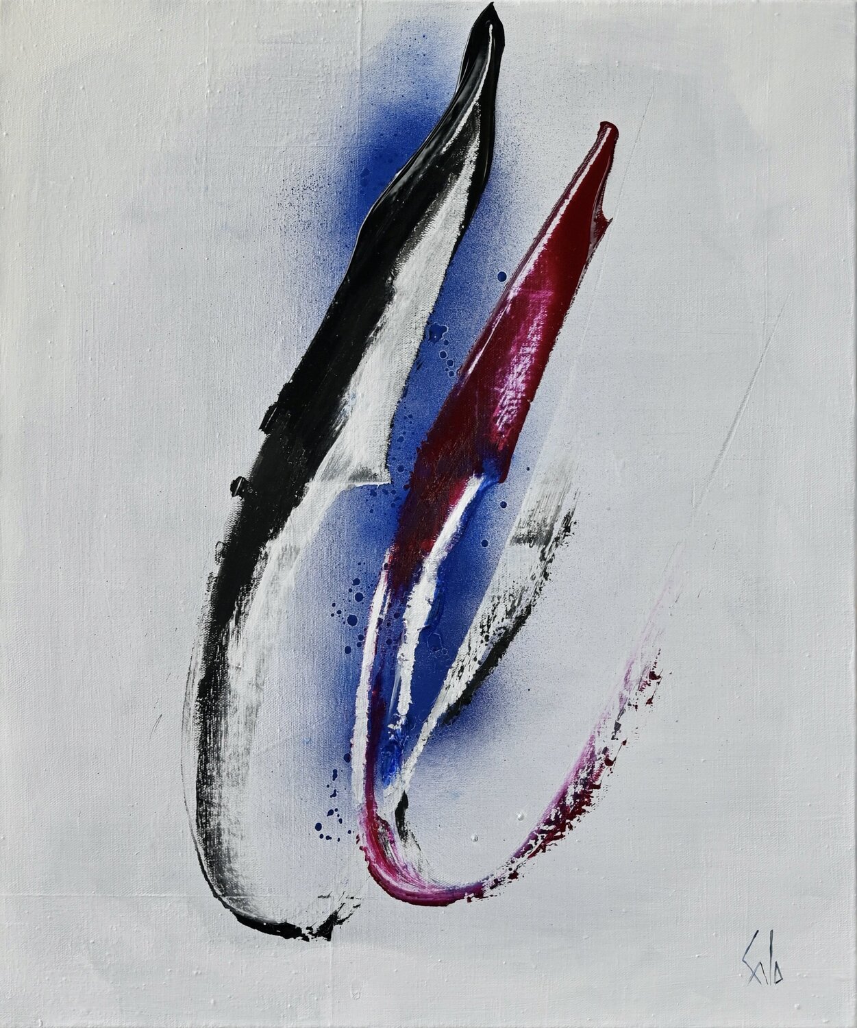 AT HOME pierre calogero Original painting for sale