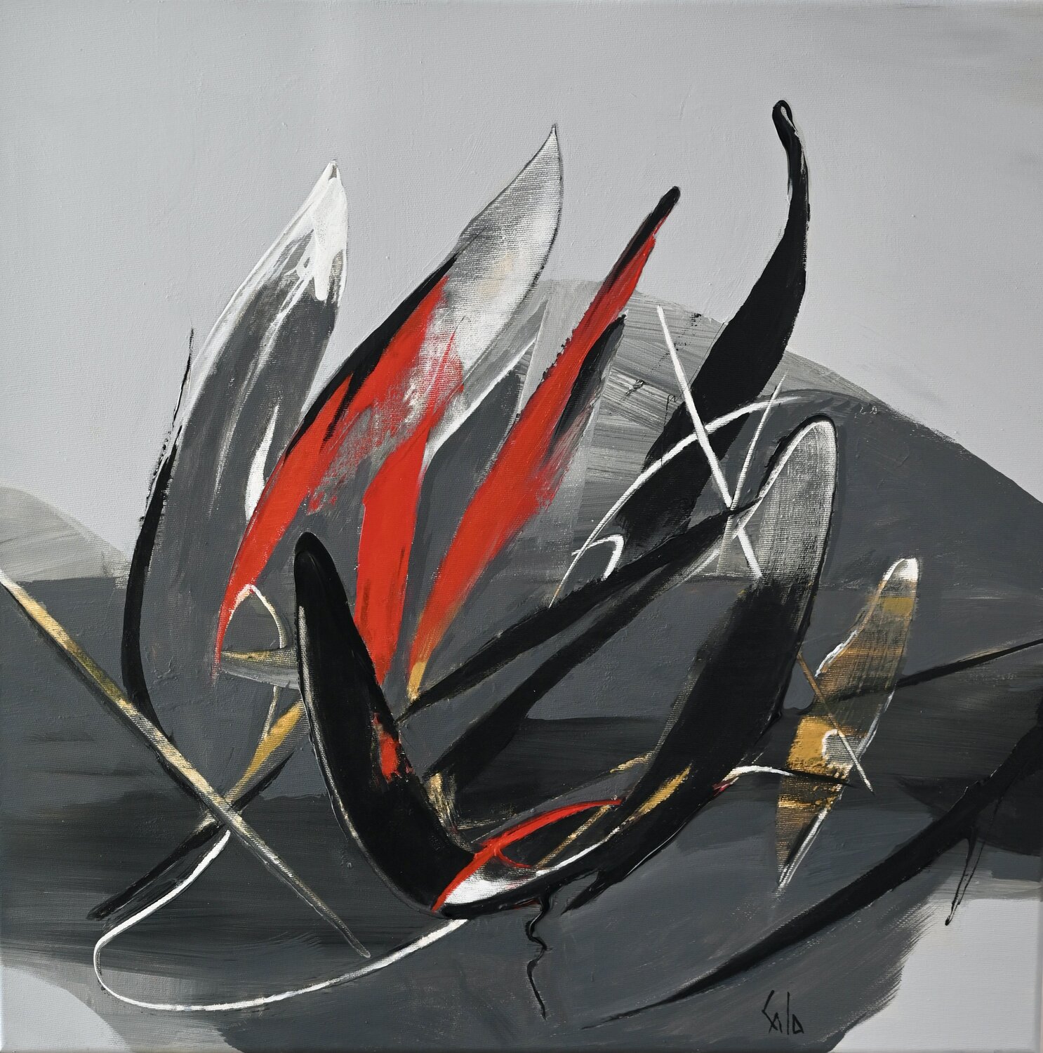 VARIATIONS pierre calogero Original painting for sale