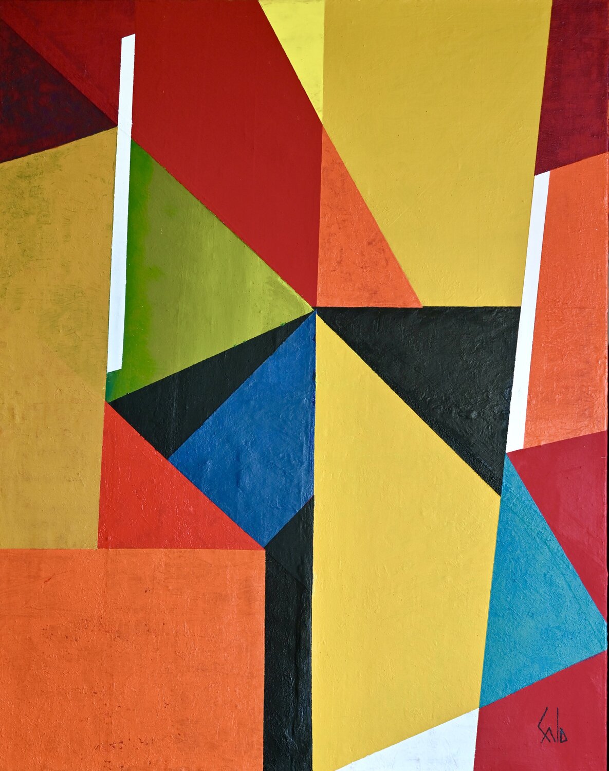 SOLO pierre calogero Original painting for sale
