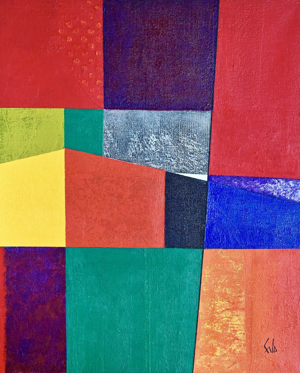 SOLITUDE pierre calogero Original painting for sale