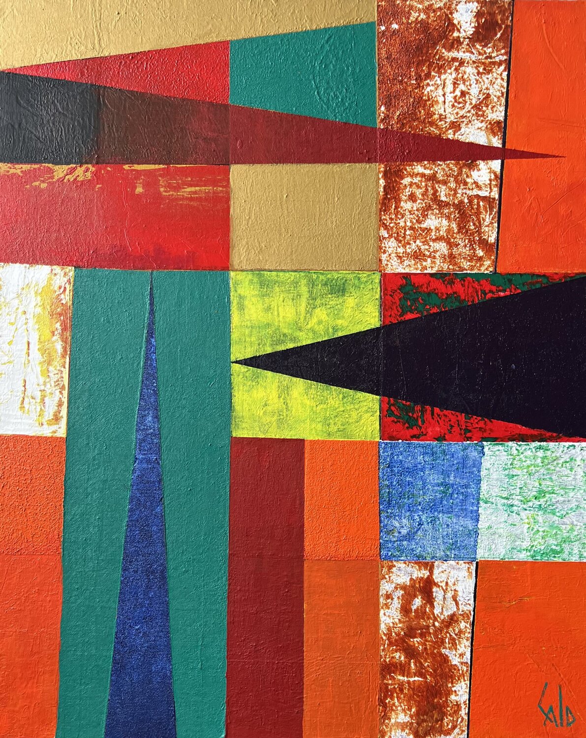 SPIRITS pierre calogero Original painting for sale