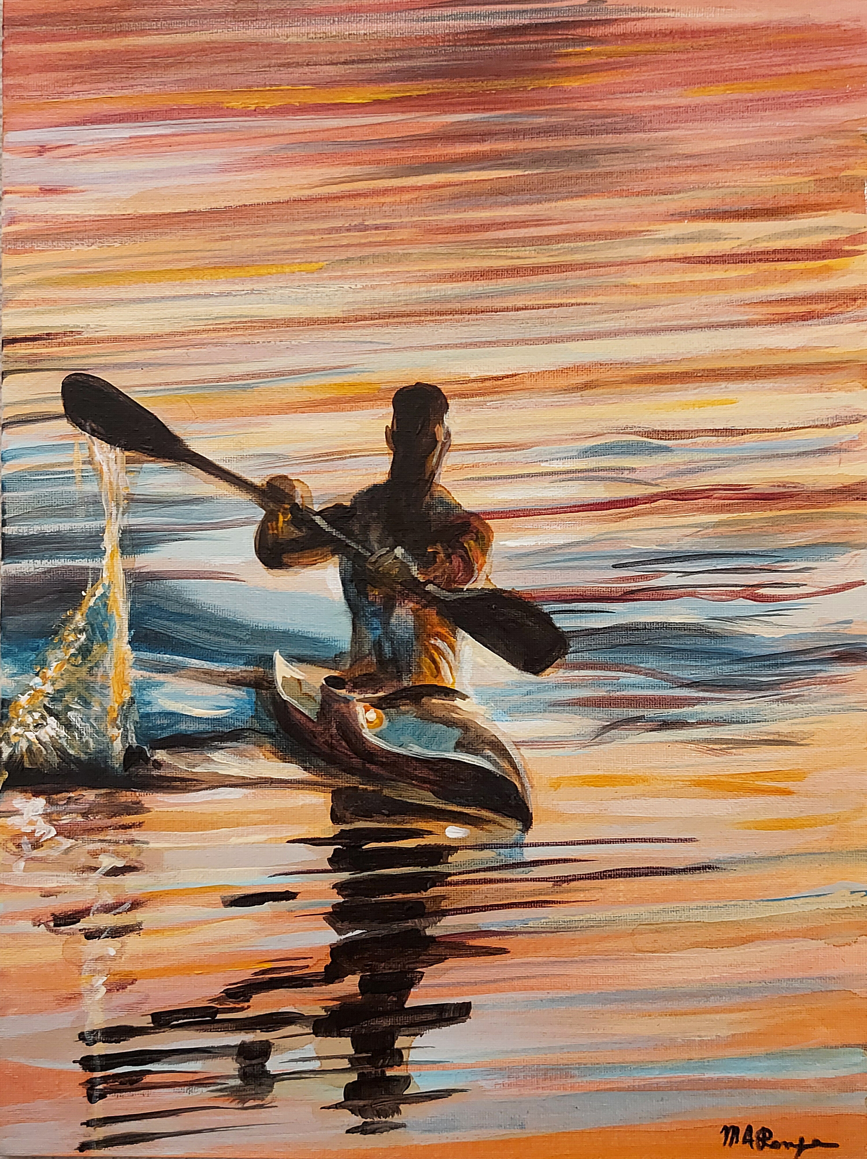 Topic Kayaking paintings