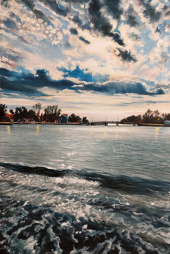 Laguna veneta by Marco Ronga, Painting for Sale on Select