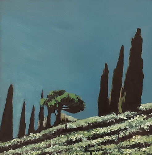 Lago di Garda by Marco Ronga, Painting for Sale on Select