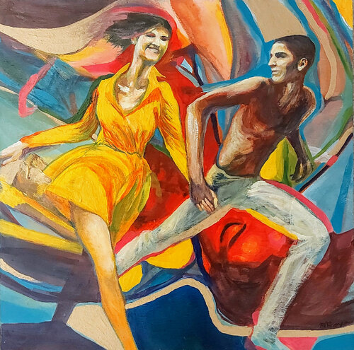 Euforia - Melanconia by Marco Ronga, Painting for Sale on Select