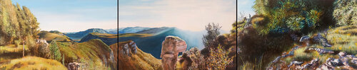 Trittico della Pace by Marco Ronga, Painting for Sale on Select