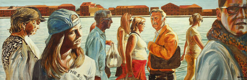 La vita davanti a sè by Marco Ronga, Painting for Sale on Select