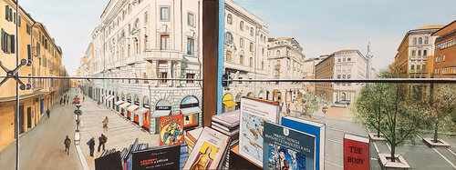 Doppio Gioco by Marco Ronga, Painting for Sale on Select