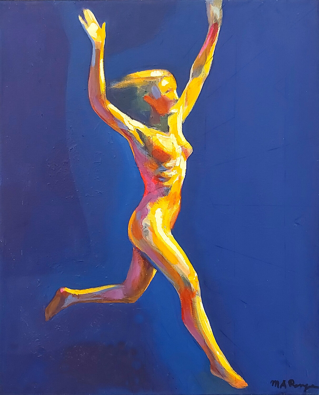 La Resa Marco Ronga Original painting for sale