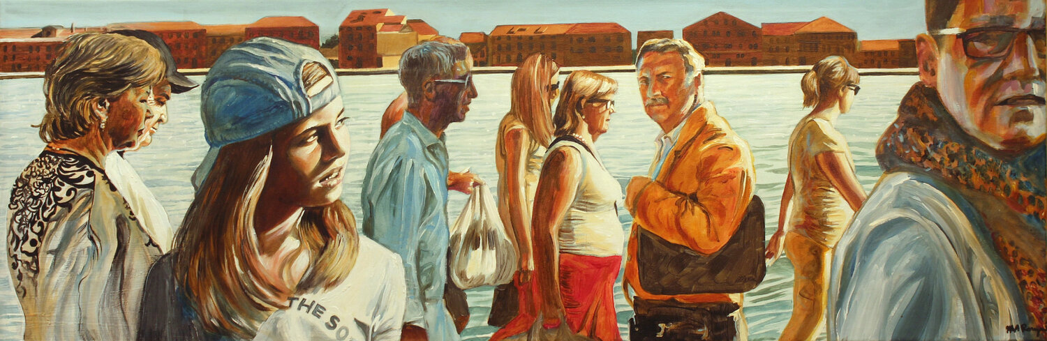 La vita davanti a sè Marco Ronga Original painting for sale