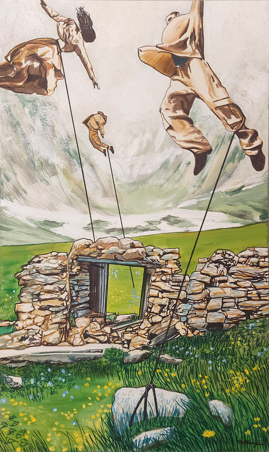 Legami Marco Ronga Original painting for sale