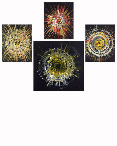Das Sterben am Kreuz by Peppi Spiss, Painting for Sale on Select
