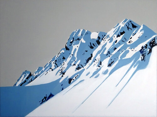 Sehnsucht nach dem Winter III by Peppi Spiss, Painting for Sale on Select