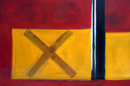 Hommage an Antoni Tápies by Peppi Spiss, Painting for Sale on Select