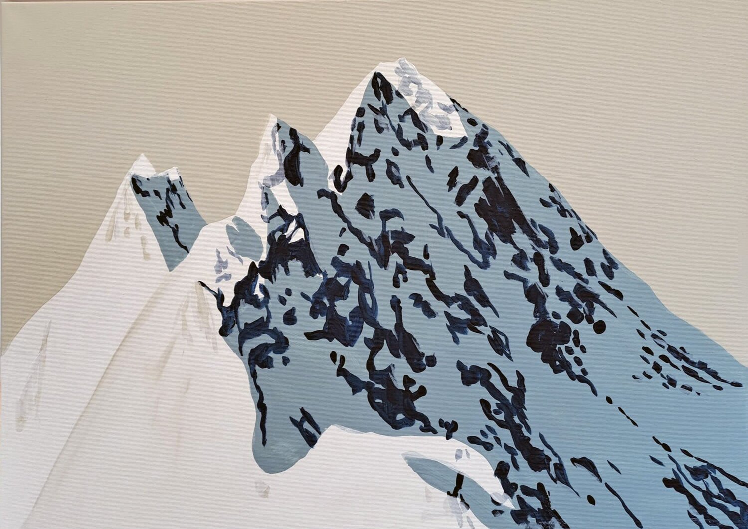Erster Schnee Peppi Spiss Original painting for sale