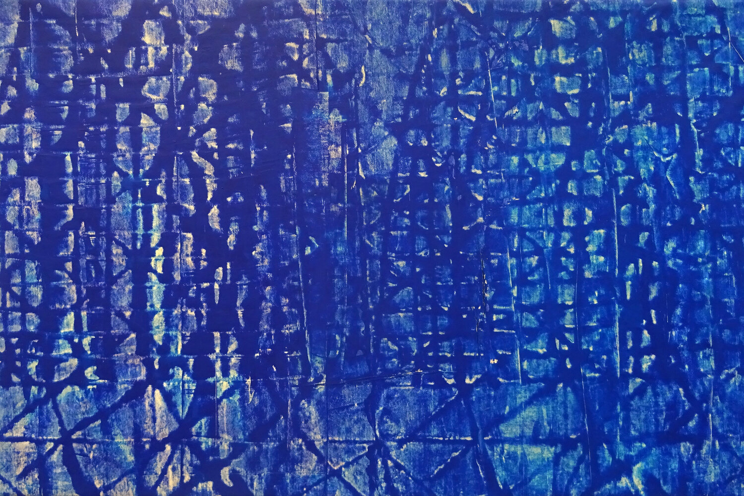 Blue ocean, deep sky Peppi Spiss Original painting for sale