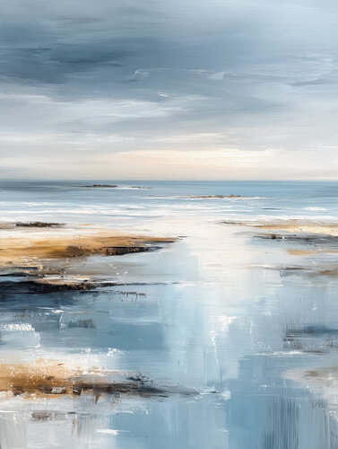 Song of the Distant Waves by Cheeky Bunny, Painting for Sale on Select