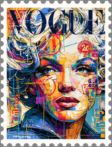 Marilyn by Cheeky Bunny, Painting for Sale on Select