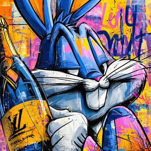 Bugs Bunny von Cheeky Bunny, Malerei kaufen auf Select
