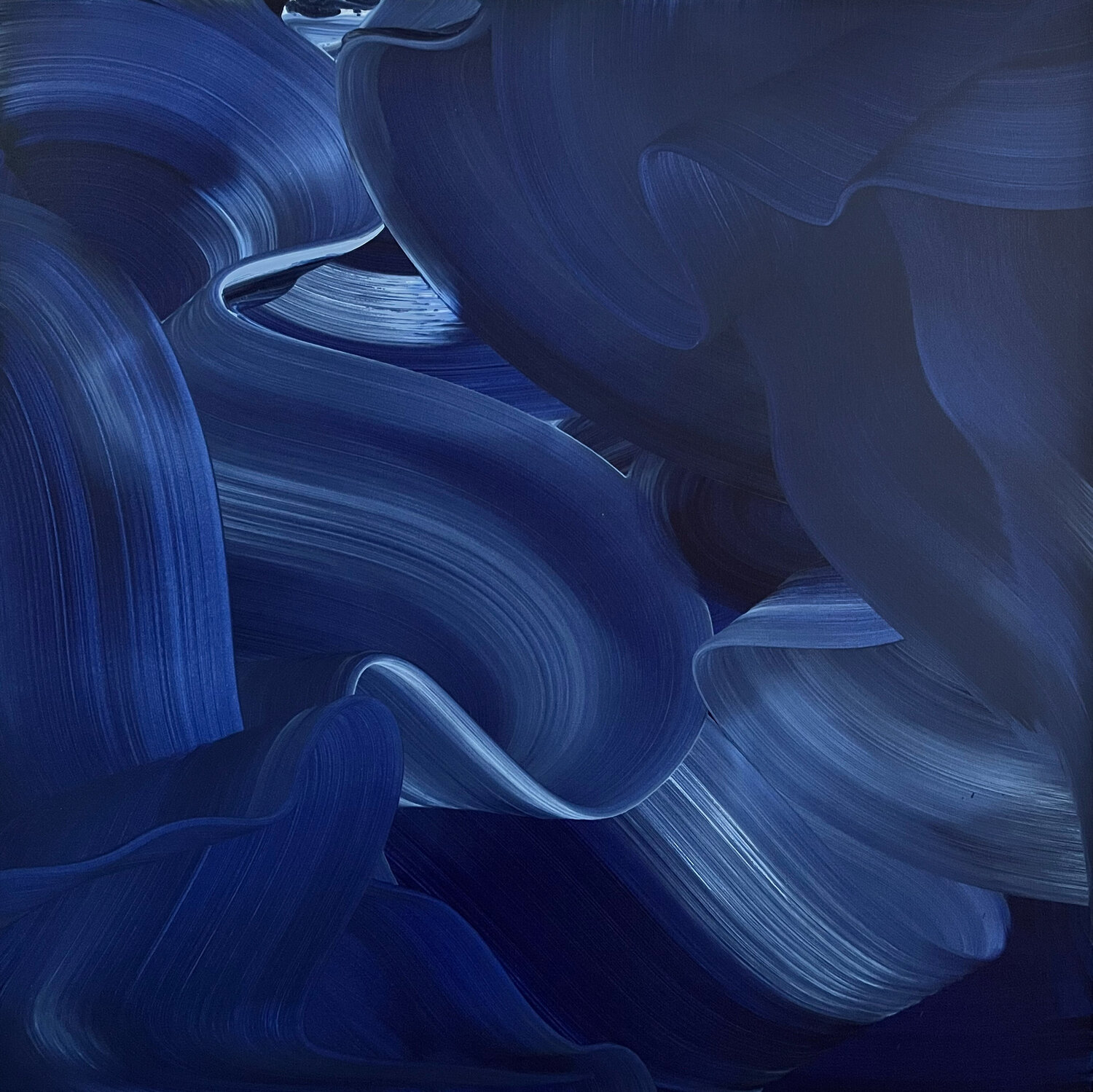 DEEP BLUE SEA Nikolaos Schizas Original painting for sale