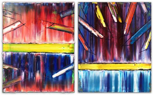 Bipolarity by Preston M. Smith (Pms), Painting for Sale on Select